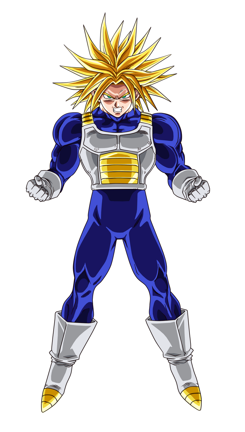 Colored 003 - Trunks 001 by VICDBZ on DeviantArt