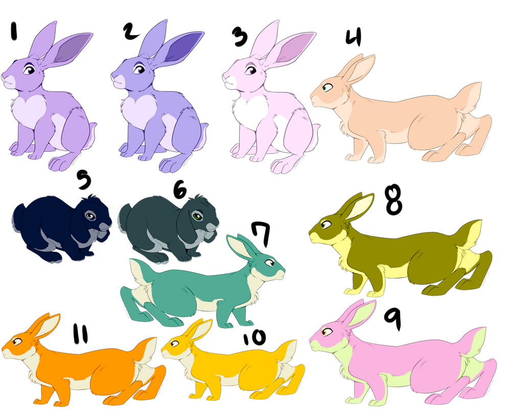 Deviantart Adoptable Rabbit Racer Rabbit Adoptable OPEN by Nirazi82 on DeviantArt