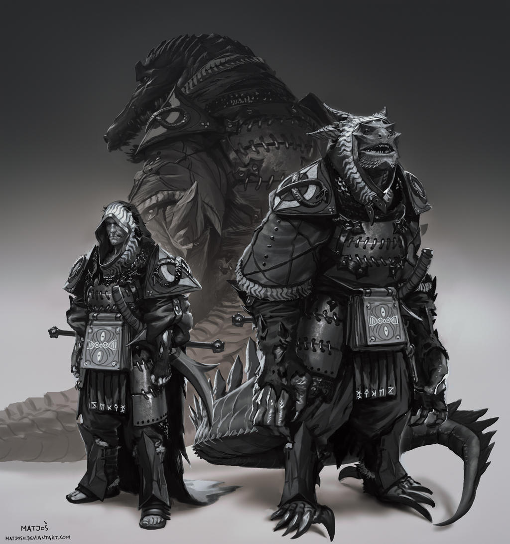 Lizard Man by matjosh on DeviantArt