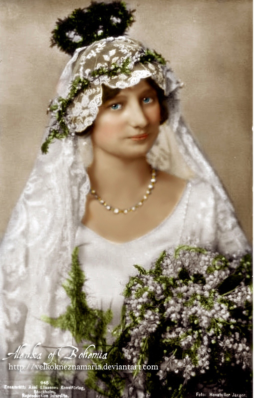 Princess Astrid as bride