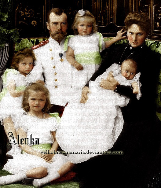 Imperial family in 1901