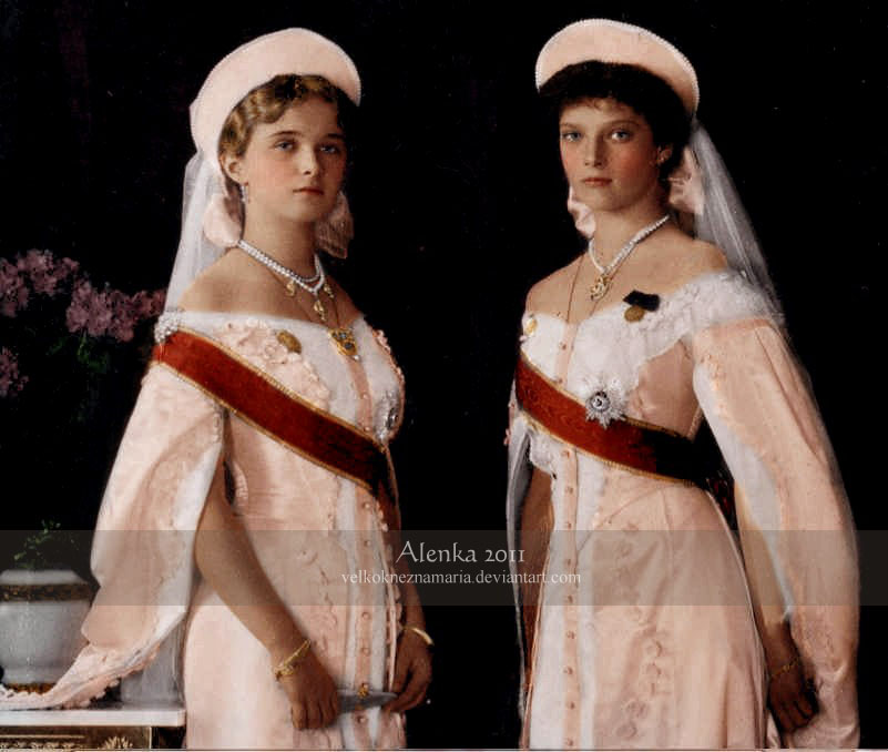 Grand Duchesses of Russia 1913