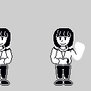 StoryShift Chara battle sprites.