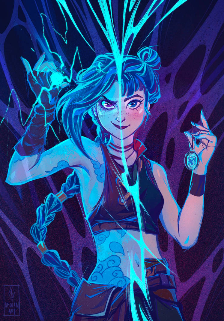 Powder-Jinx by apolinarta on DeviantArt