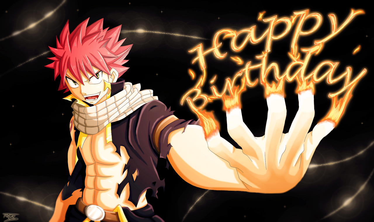 Happy Birthday - Natsu Style! Gift For passion00