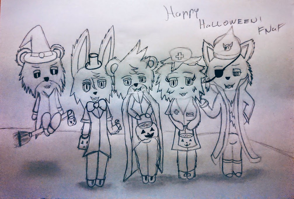 Trick or treat (Fnaf Hallowen)