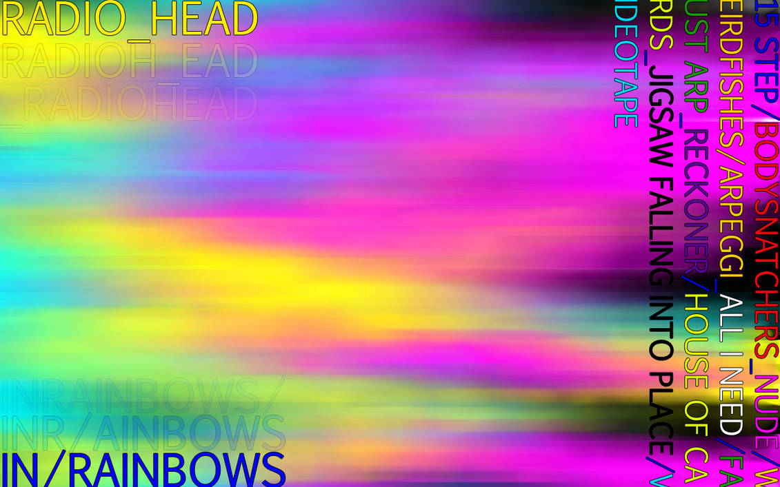 Radiohead Core Radiohead InRainbows Wallpaper by FlyingSealMonk on DeviantArt