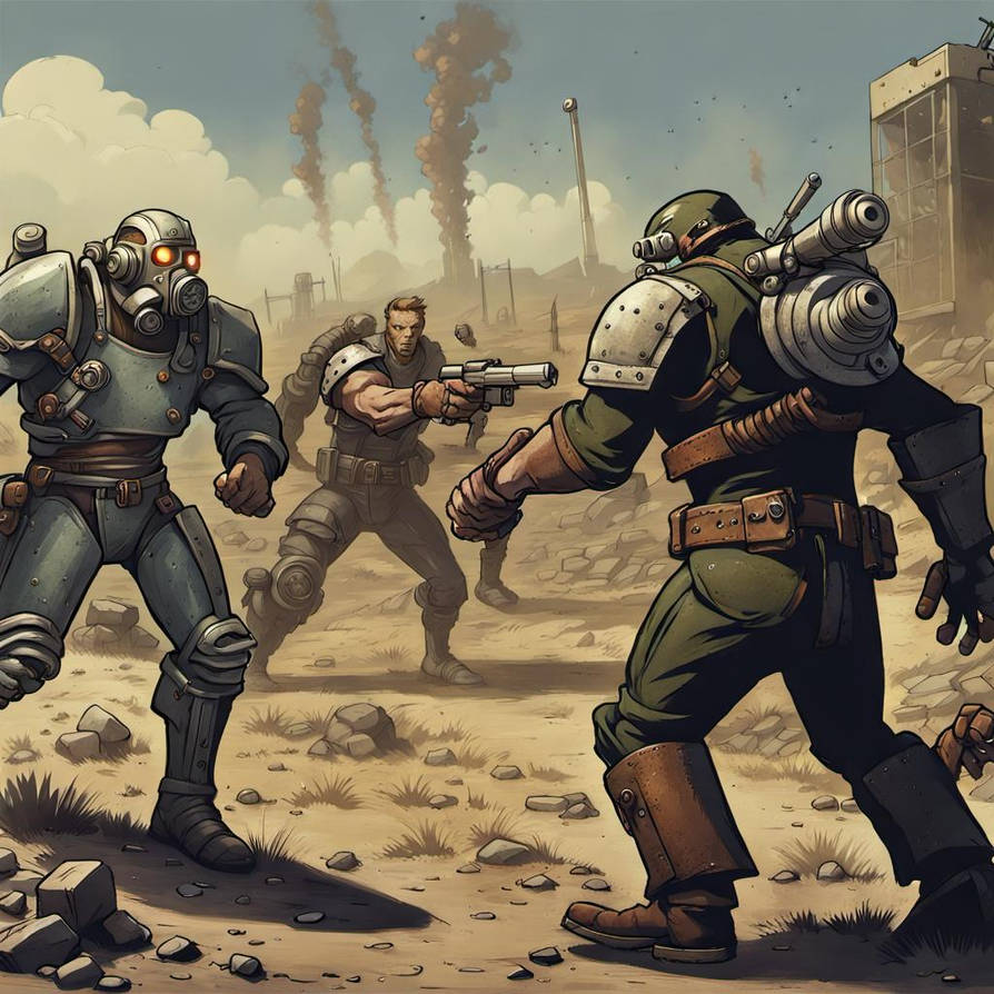 Fallout Fallout Fallout Wasteland Style 3 by jimpen1967 on DeviantArt