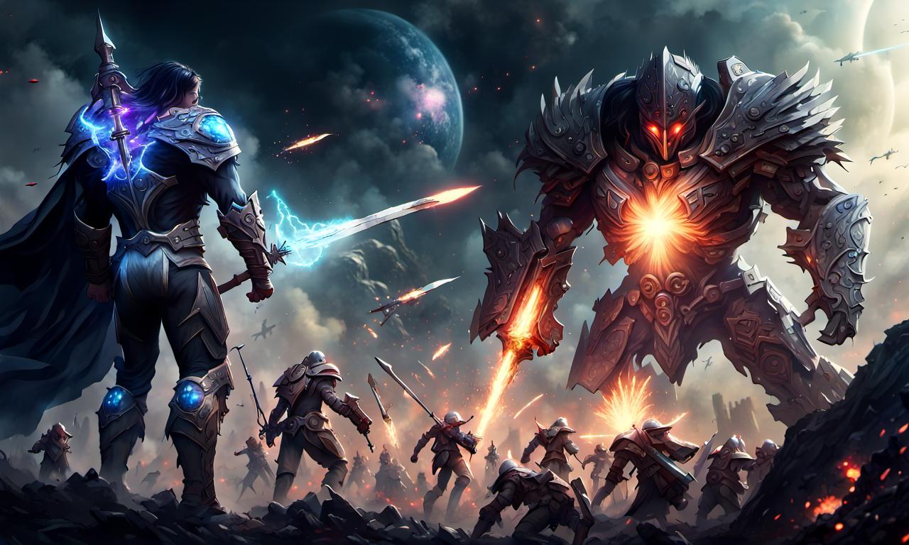 Tableau Battle Deviantart Titans At War, Epic Battle fantasy 1 by jimpen1967 on DeviantArt