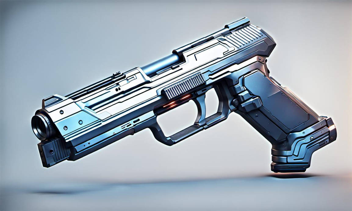 Super High Tech Modern Pistol 2