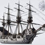 17th Century Warship, Blueprint Style 7