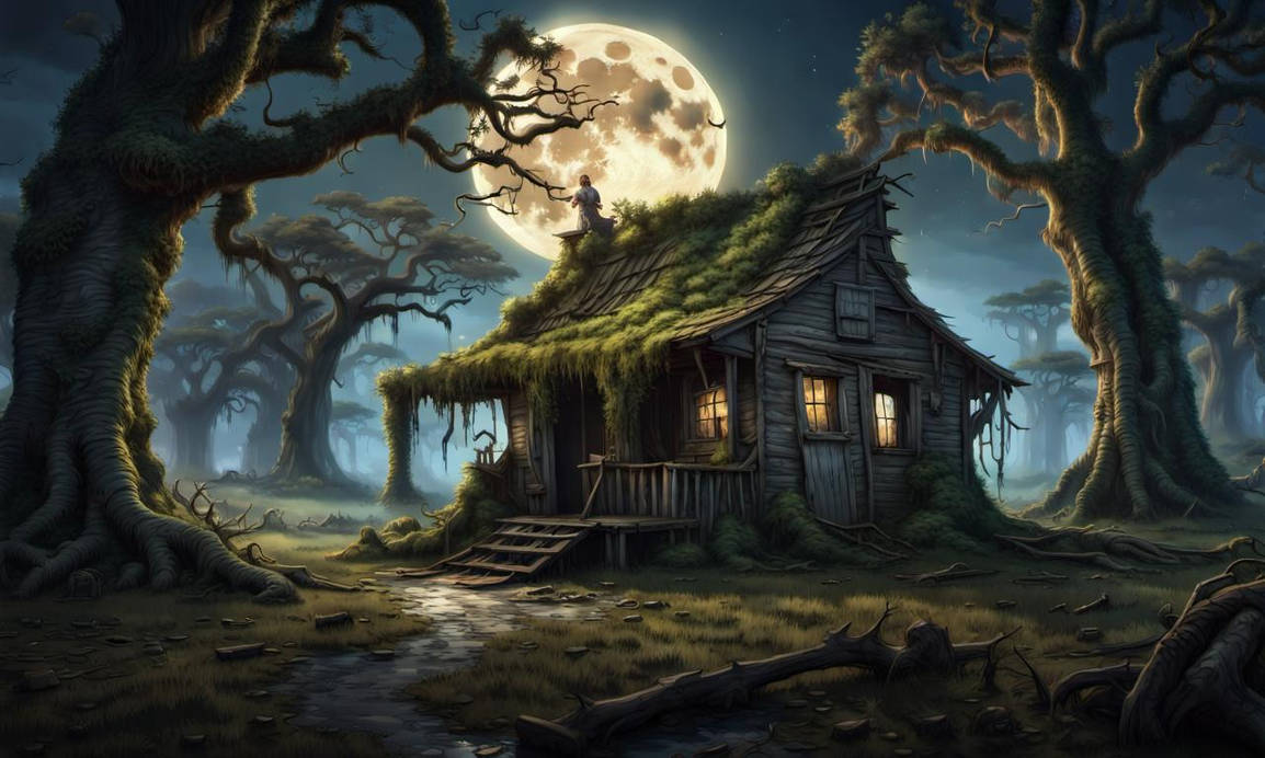 Shack Vector Deviantart swamp shack 2 by jimpen1967 on DeviantArt