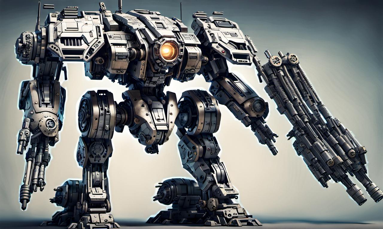 Mech Tech Weapon Large Super Hi Tech Battle Mech With attachments by jimpen1967 on ...