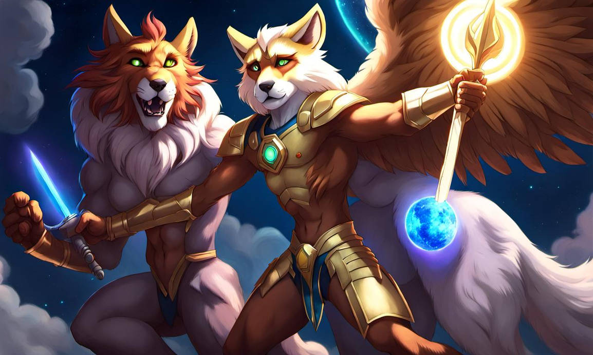 Gods and titans morph