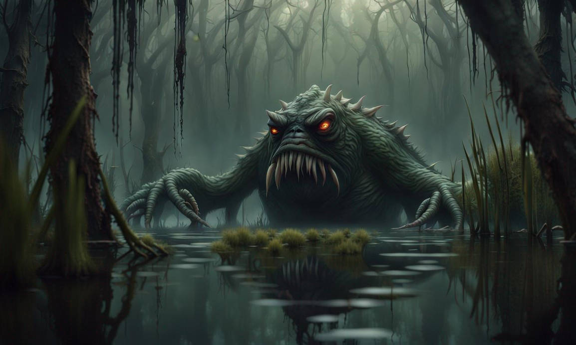 swamp creature 2 by jimpen1967 on DeviantArt