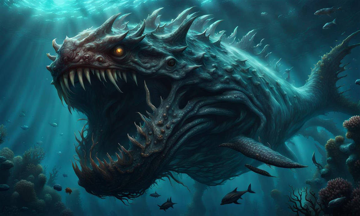 ocean demon by jimpen1967 on DeviantArt
