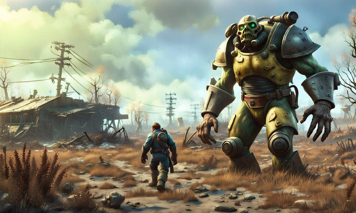 Fallout 4 Super Mutant behemoth in power armor by jimpen1967 on DeviantArt
