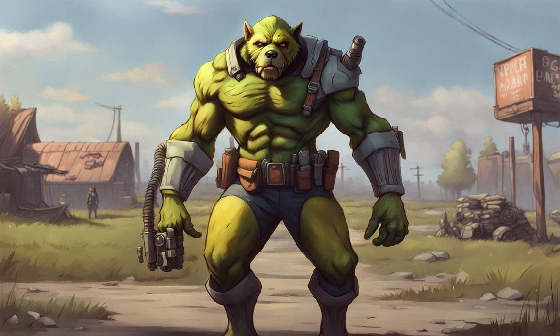 Fallout 4 Super Mutant morph by jimpen1967 on DeviantArt