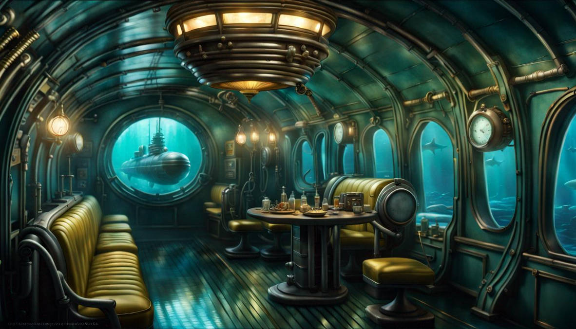 20,000 Leagues Under The Sea Style Submarine 2 by jimpen1967 on DeviantArt