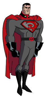 Red Son Older DCAU style