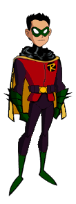 Robin Damian Wayne DCAU style