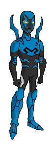 Blue Beetle III DCAU style