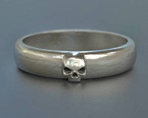 Gothic Skull ring design