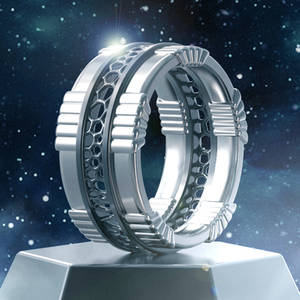 Sci fi ring design