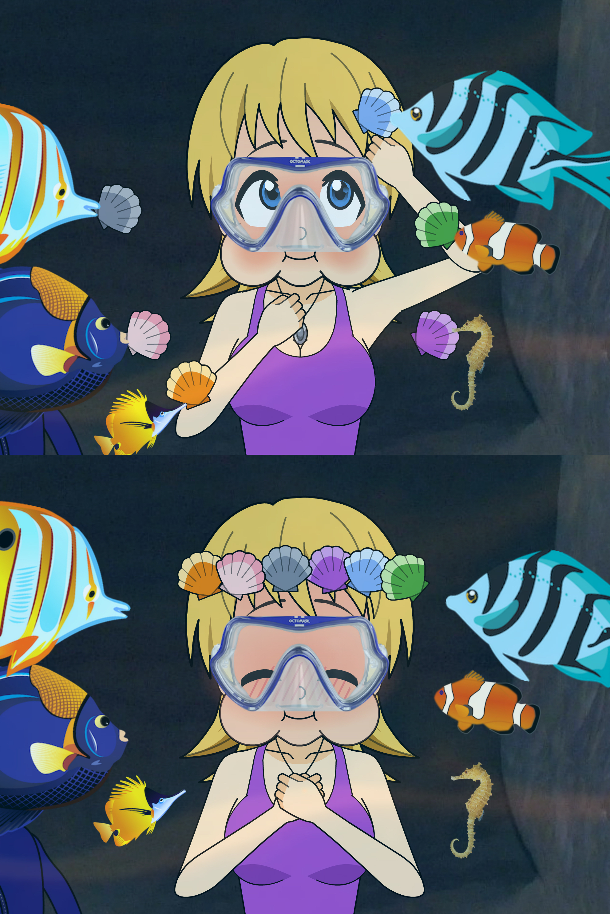 Shell hair by Amare1993 on DeviantArt