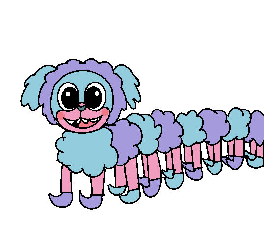 PJ Pug a Pillar Poppy Playtime Huggy Wuggy Game Svg / Png / 