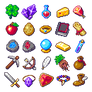 RPG items set