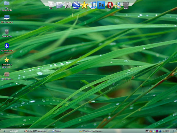 XP to Mac OS X Screenshot