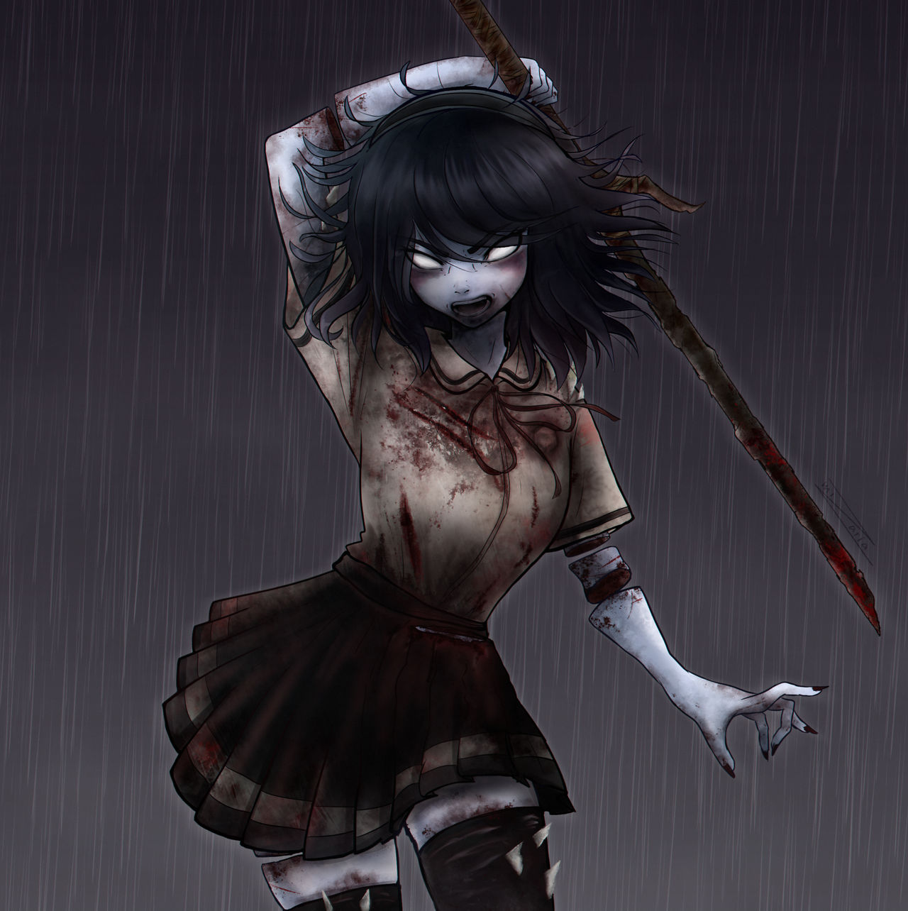 Rin Yamaoka The Spirit By Vodichka San On Deviantart Rin Yamaoka The Spirit By Vodichka San On Deviantart