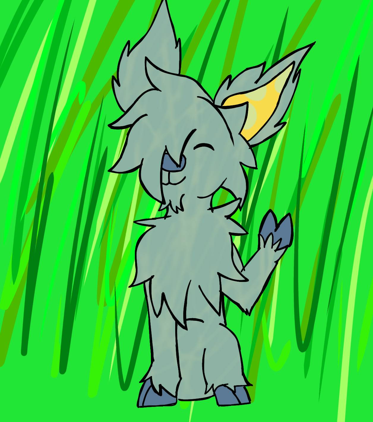 Snoot in green by GhostlyTaboo on DeviantArt