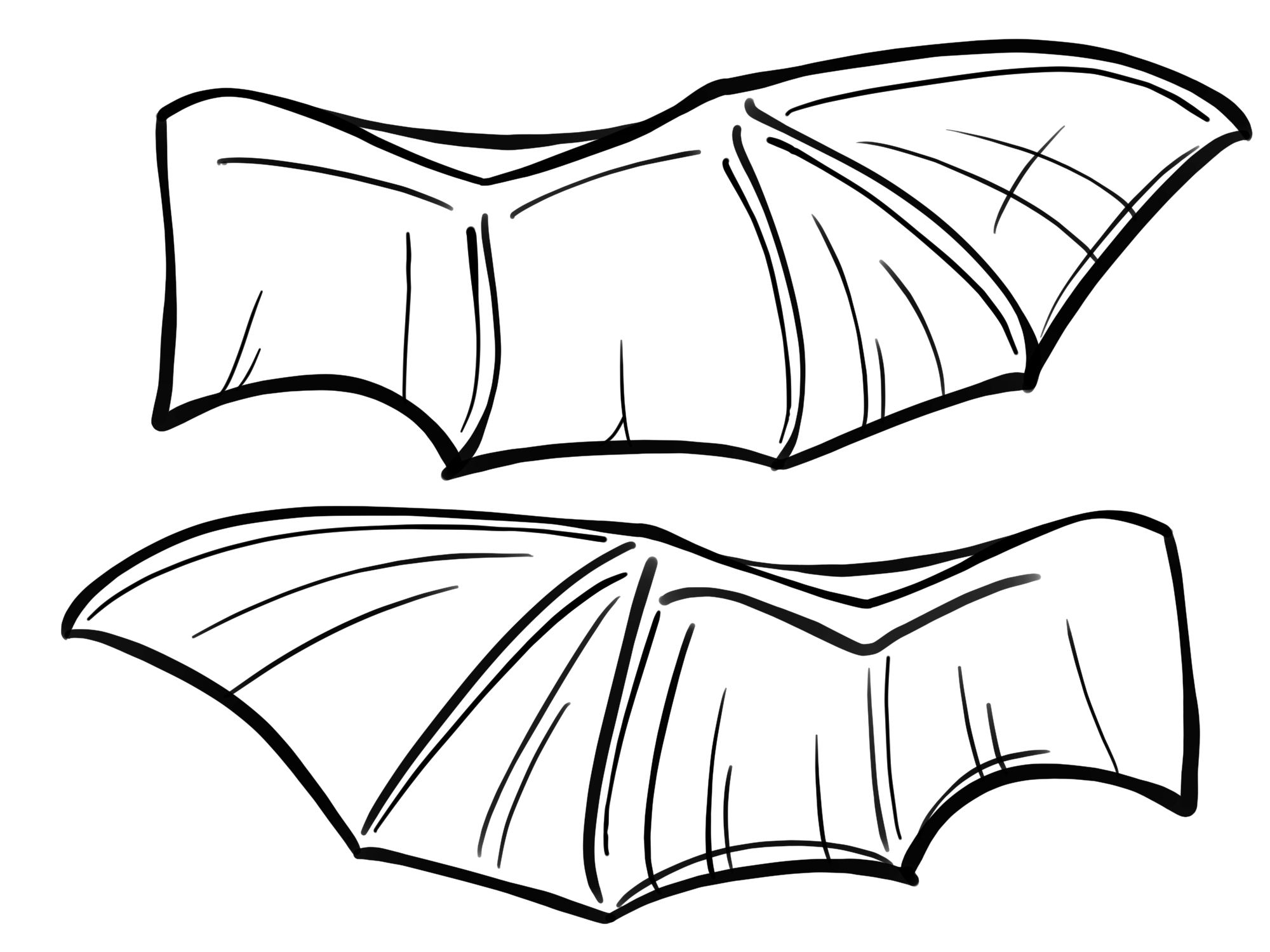 (F2U) Basic Dragon Wing View Base For Ref Sheets by Cathemeral-Dragon ...