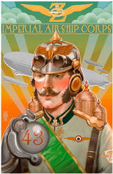 Imperial Airships Corps Recruiting Poster