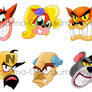 Crash Bash Character Icons
