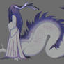 White dragon - Commission
