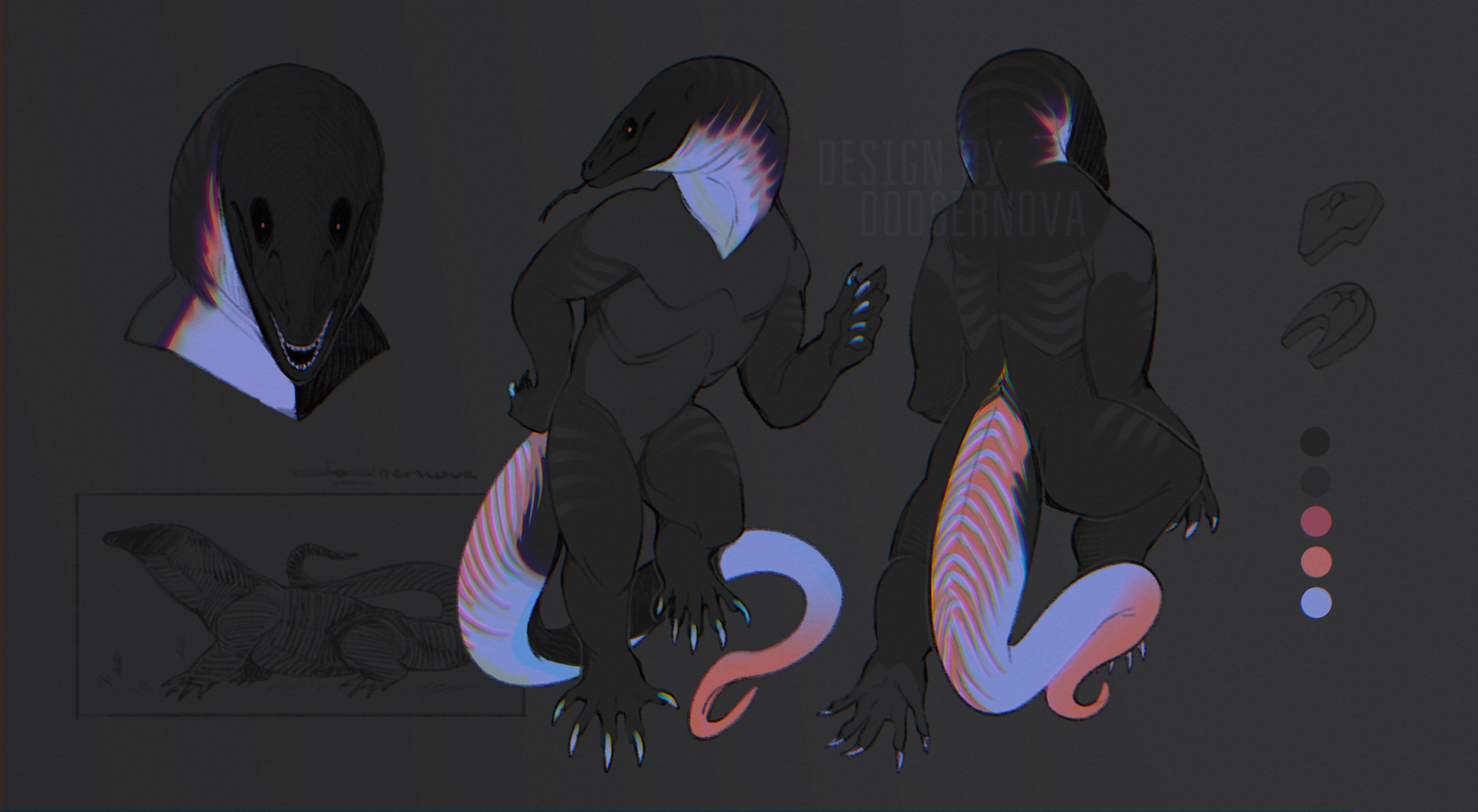 Megalania - Commission
