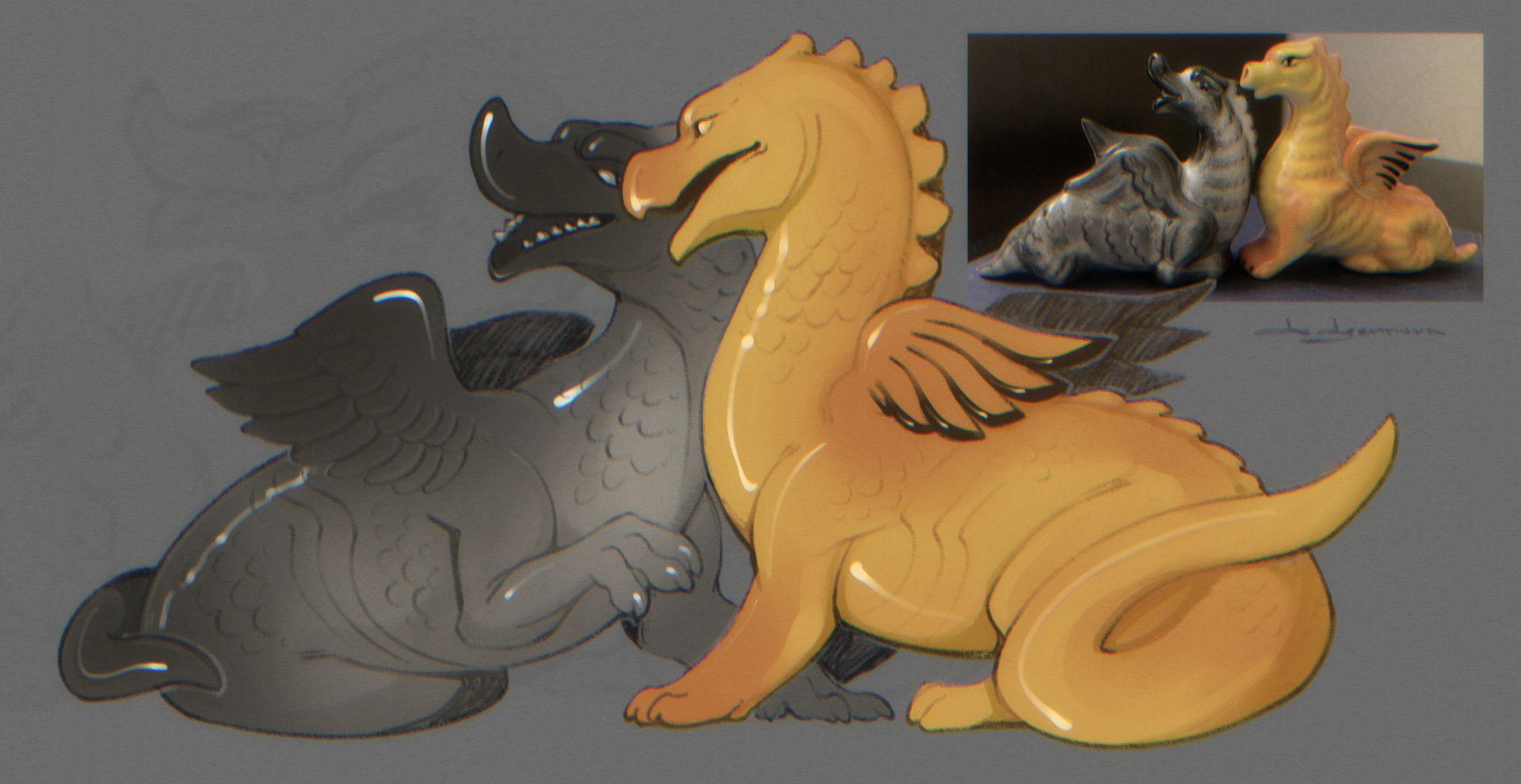 Porcelain Dragons