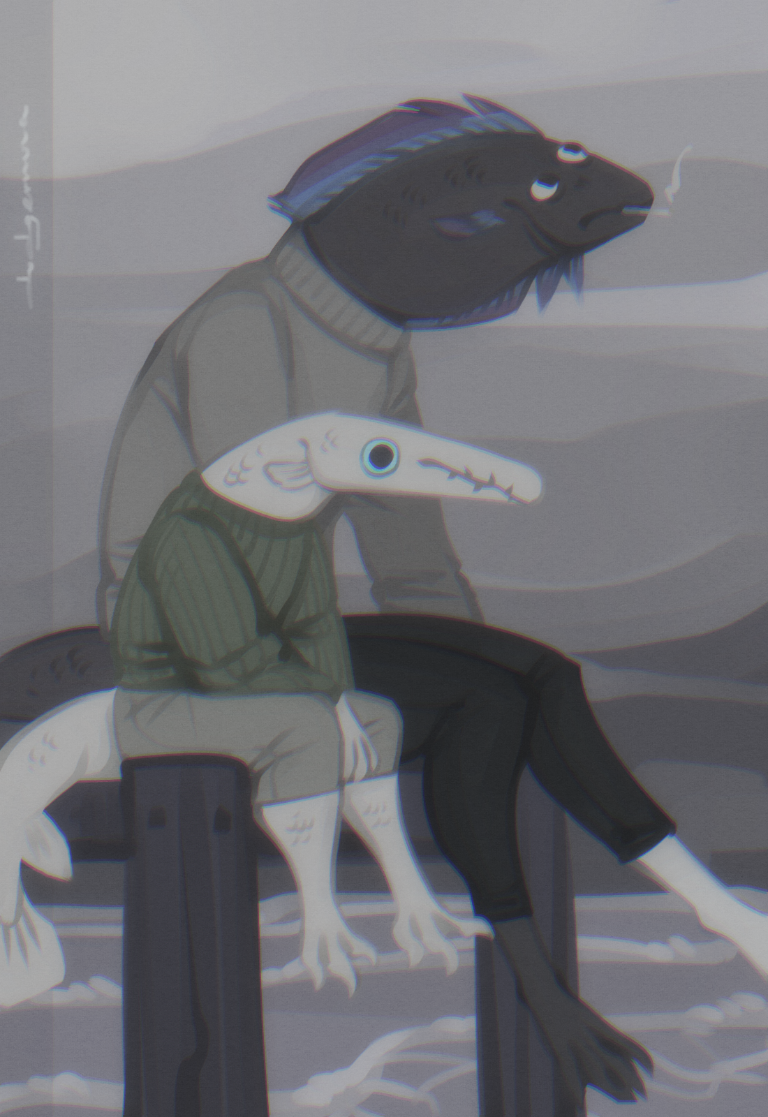 Fish sticks - Art Fight
