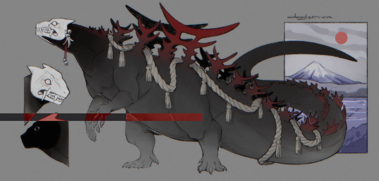 Kaiju design - Commission by dodgernova on DeviantArt