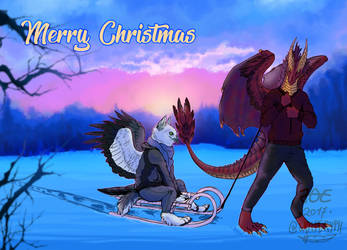 Merry Christmas by wolfgryph