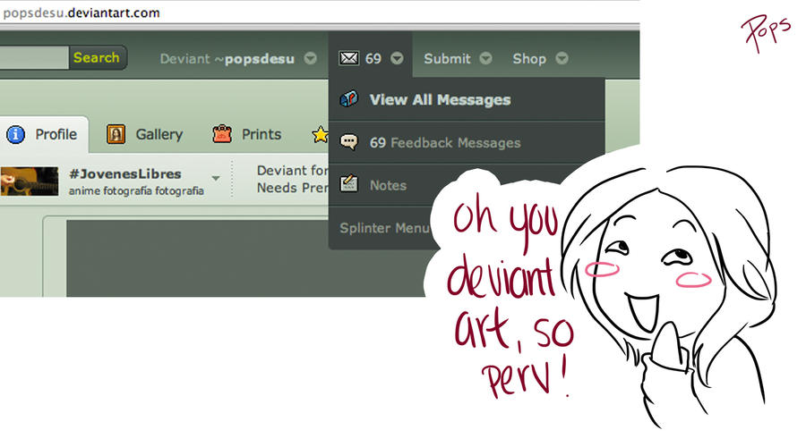 Oh you deviantart