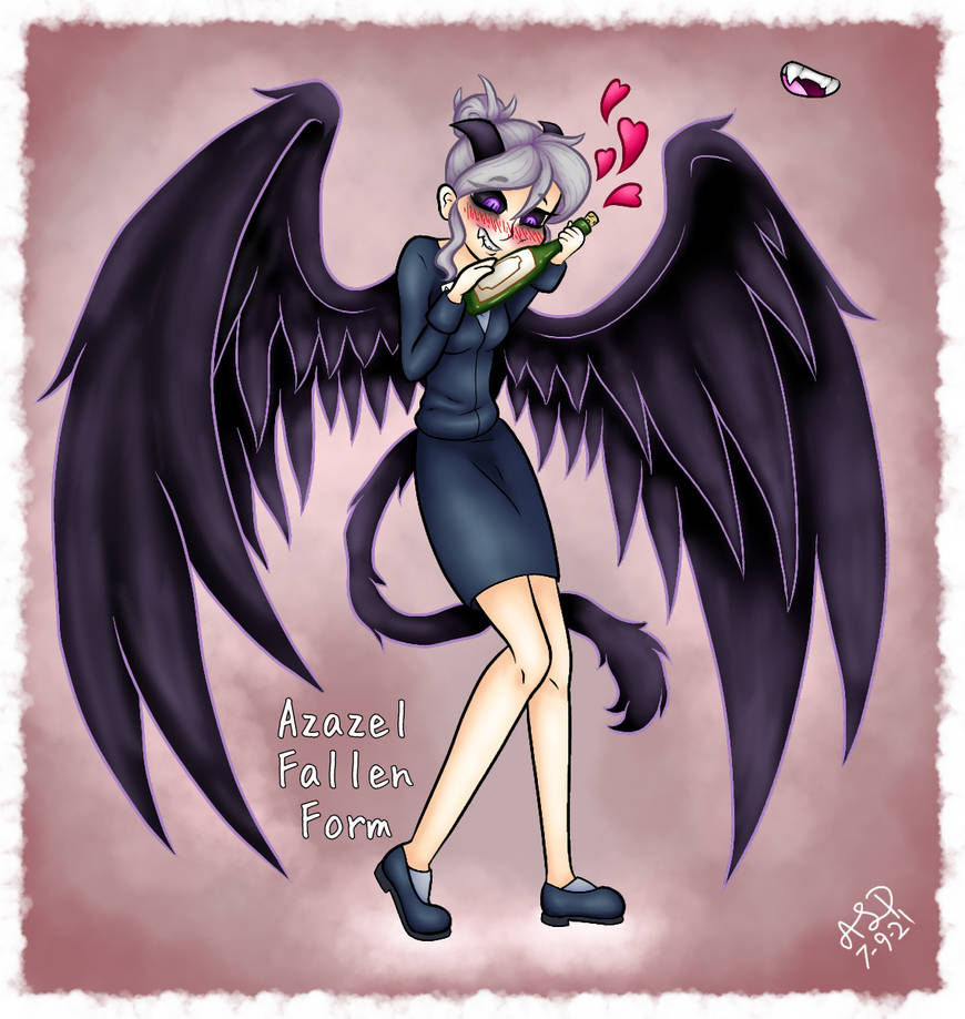 Azazel Falling Azazel - Fallen Form by ArtsyDemon77 on DeviantArt