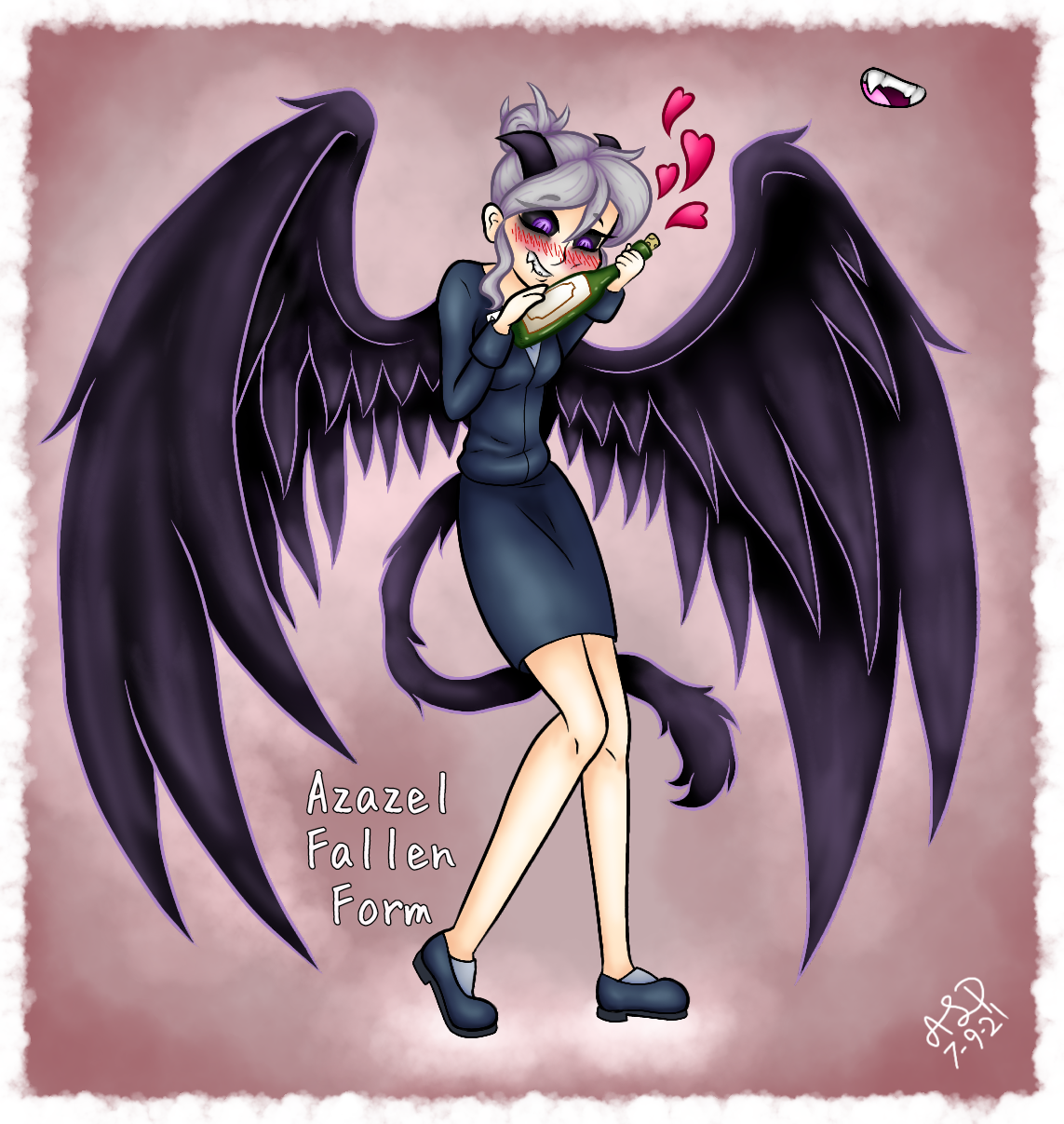 Azazel - Fallen Form by ArtsyDemon77 on DeviantArt