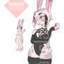 Adoptable GothBunny [CLOSED}