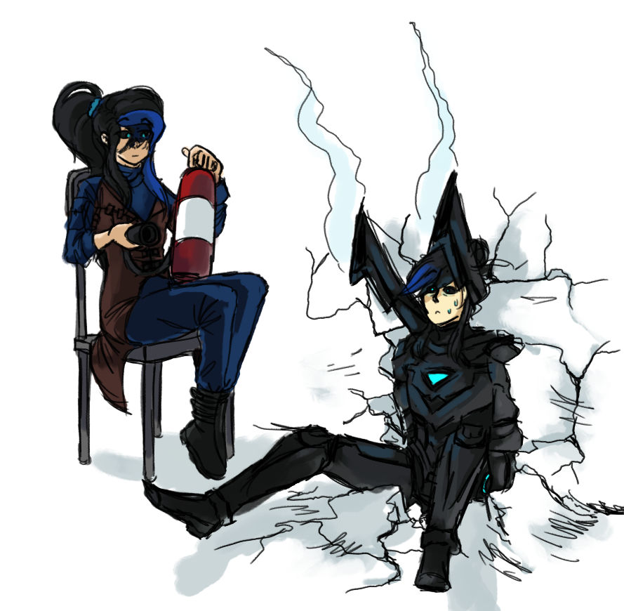 Stuck On Question Deviantart Stuck by randomravenart on DeviantArt