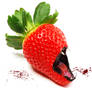 angry strawberry