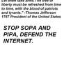 Stop PIPA SOPA Now.